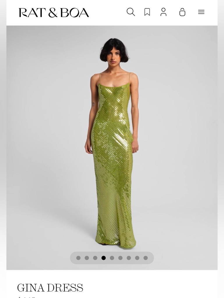 Rat And Boa Gina Dress